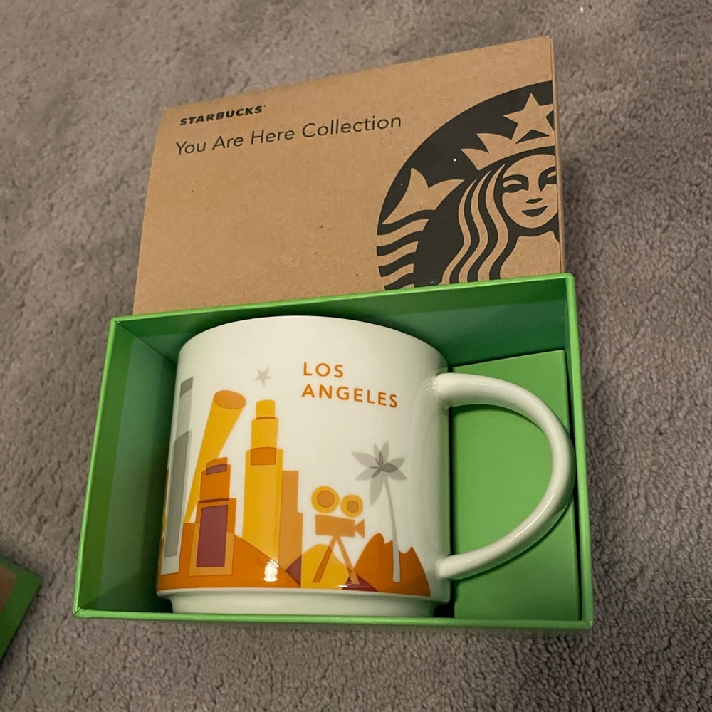 NIB Starbucks You Are Here Collection Mug - Los Angeles